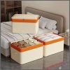 Canvas quilt /clothing storage organizer