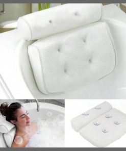 Bath tub Bath pillow size silicone suction cups