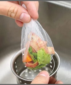 100pcs Sink Strainer Trash Bags