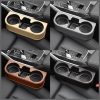 Car Cup Holder with Phone Holder & double Side Holders with high Quality Leather Cover