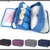 Portable travel undergarment organizers