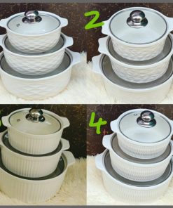 3in1 ceramic Soup Pots