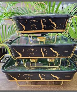 3Pcs Ceramic cheffing/serving dishes