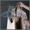 10pc pack of 42cm stainless steel hangers