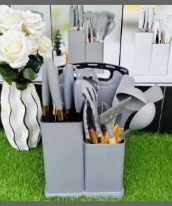19Pcs Silicone spoons set