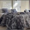 Soft Bubble Winter Throw Blanket Tie Dye Minky Blanket