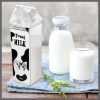 1L Acrylic Fresh milk bottle Printed Milk bottle