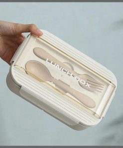 1.1L Bento lunch box with 3 compartments