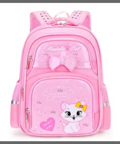 Waterproof quality kitty children school bag
