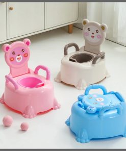 Bear shaped Portable baby training potty