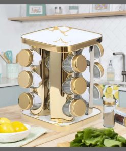 Spice rack rack rotating