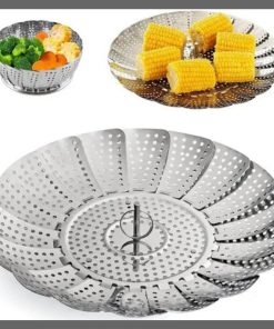 Stainless Steel Steamer Basket/Vegetable Steamer, Food Basket