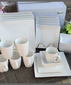 24 pcs square  dinner set