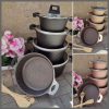 12pcs Unique cookware set