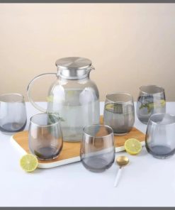 7Pcs Water / Juice /  Milkshake Glass set