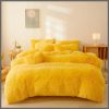 6Pc Luxury Design Velvet plus Fluffy Duvet set
