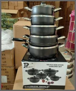 James Pot Black Cookware Set