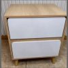 Modern wooden bedside cabinet