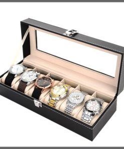 6 Slots Watch Organizer/Storage Box