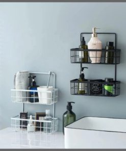 Modern Wall-Mounted Bathroom Organizer