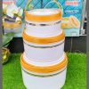 3Pcs Luxurious Insulated Hotpot