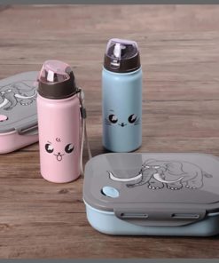 2in1 Snack lunch box+water bottle
