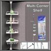 4 Tier Adjustable Telescopic Multi-Corner Shelf Organiser