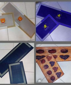 2pcs 3d kitchen mat