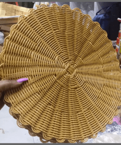 6pcs Rattan unique mats