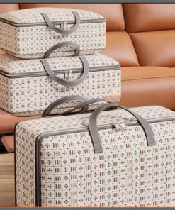 3pcs Extra Large Capacity Storage bag zippered Moisture-proof Clothes Storage bags