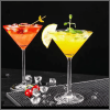 6Pcs Martini Goblet glasses