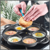 Die-cast non-stick induction Heavy gauge 7pc cupcake baking pan
