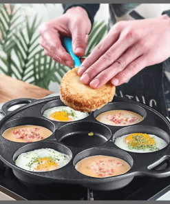 Die-cast non-stick induction Heavy gauge 7pc cupcake baking pan