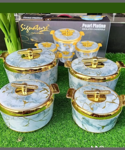 4Pcs Pearl platina Hot pot set