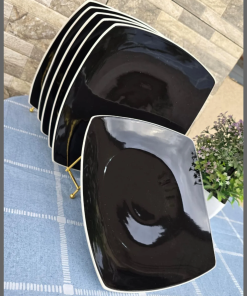 6Pcs Ceramic Plates