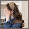 Anti-slip ribbed elastic hairband
