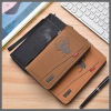 Long leather wallet