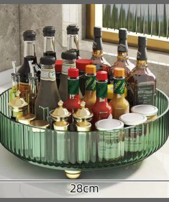 Rotating acrylic organizer