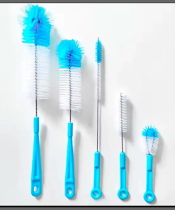 5 Pcs Long Bottle Brush Cleaner