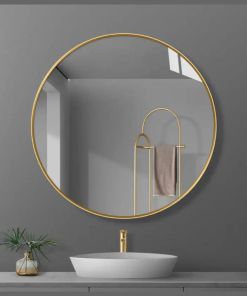 Unbreakable Decorative Circular Wall Mirror