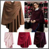 Women Cross Front Scarf with fine draper