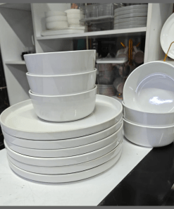12Pcs Bowls and plates set A