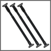 Multipurpose extendable telescopic rod