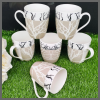 A set of 6pcs Mugs