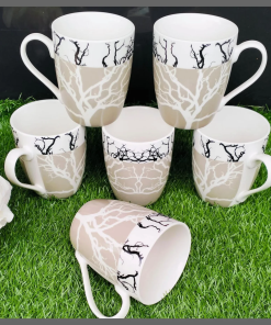 A set of 6pcs Mugs