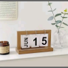 Desk study flip calendar