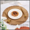 6Pcs Round Jute Table Mat