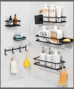 8pc Bathroom Organizer Set