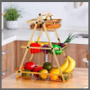 3 tier gold plated rack
