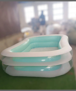 Inflatable kids swimming pool